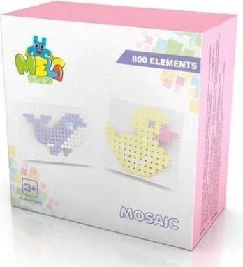 Konstruktorius Meli Minis Pastel 800 el.