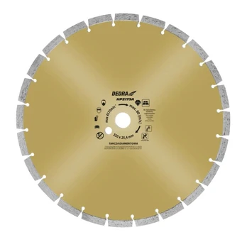 Betono pjovimo diskas DEDRA HP2173A, 350x25,4 mm