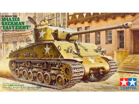 Konstruktorius Tamiya - M4A3E8 Sherman Easy Eight 1/35, 35346, 8 m.+
