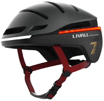 Dviratininkų šalmas universalus Livall Smart Evo21, juodas, M