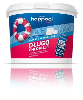 Acrylmed TRIOCHLOR Slow-release chlorine tablets, 20 g / 3kg