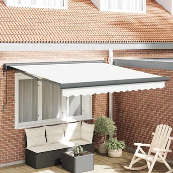 automatinė įtraukiama markizė balta 300x250 cm
