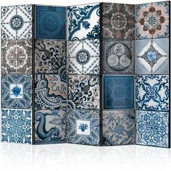 Artgeist Pertvara - Mėlyna Arabesque II [Room Dividers]