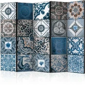 Artgeist Pertvara - Mėlyna Arabesque II [Room Dividers] kaina