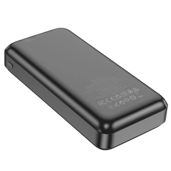 Baterie Externa 22.5W, 20000mAh, 2 x USB, Type-C - Hoco (J101A) - Black