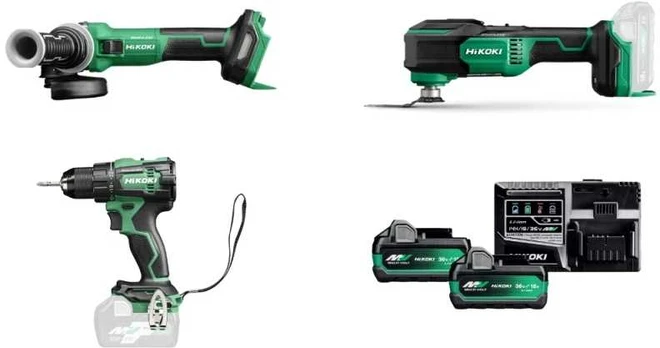 Akumuliatorinių įrankių rinkinys HiKOKI KC18MV006+