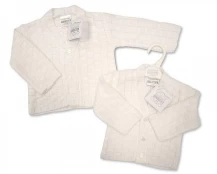 NURSERY TIME 0-6 mėn. megztinis, baltas kaina