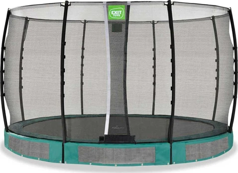 EXIT Allure Classic ground trampoline ø366cm - žalias