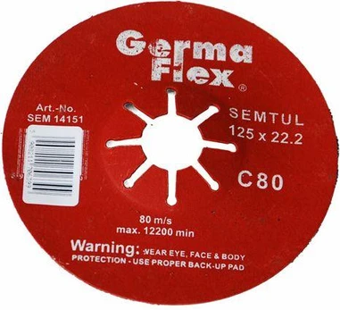 Germaflex TARCZA DO SZLIFOWANIA GRESU 125 P 24