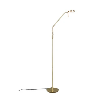 Trio-Lighting Monza LED matt brass stāvlampa