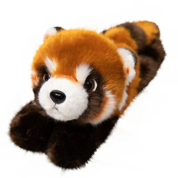 Pliušinis žaislas raudonoji panda, rudas, 13 cm
