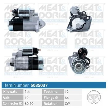 MEAT & DORIA 5035037 Starteris
