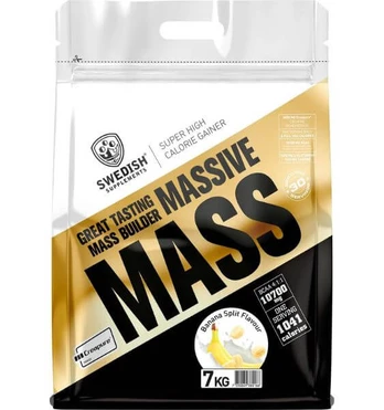 Swedish Supplements Massive Mass, Banana Split, 7000 g