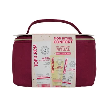 Topicrem ULTRA HYDRATING BODY RITUAL 4-PIECE SET