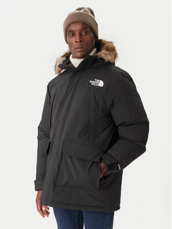 The North Face Pūkinė striukė McMurdo NF0A5GJF Juoda Regular Fit