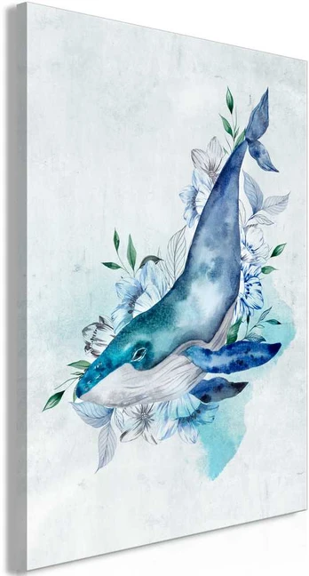 Artgeist Paveikslas - Mr. Whale (1 Part) Vertical