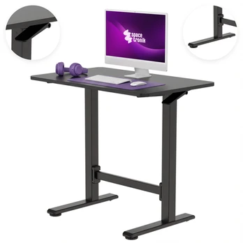 Pneumatyczne biurko Spacetronik Moris 101BB 80x50