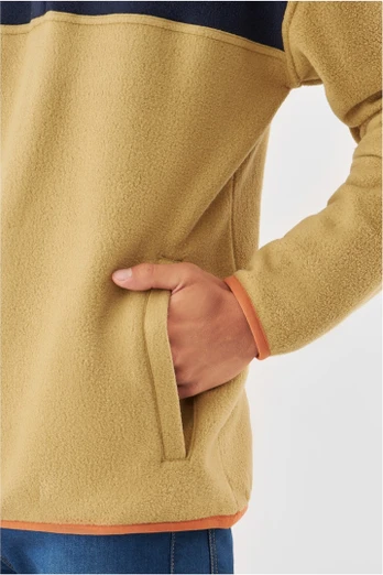 Bluza męska VIKING Lakeside Bamboo Man brązowa M