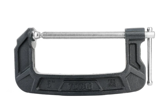 Spaustuvas TOTAL, G-formos, 150 mm, THT13161