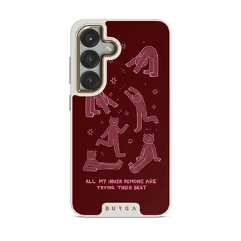 Inner Demons - Samsung Galaxy S25 Case, Elite Light (Magnetic) / Gold