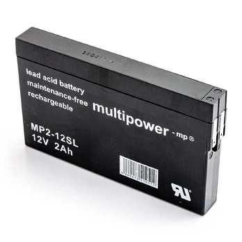Multipower MP2-12SL 12V2Ah F1 Battery