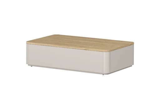 Coffee Table Amilio - Cashmere / Oiled Oak