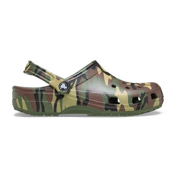 Crocs Classic Camouflage Clog - Dydis 7 (211936-3TC Šlepetės)