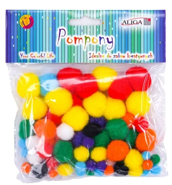 Minkštas Dekoras Mix Colors 78 Vnt.
