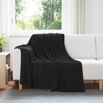 Mesti antklodės 6 pcs Juoda 200 x 150 cm Flysas