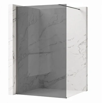 Walk-In dušo sienelė Rea Flexi, Pilkas / Titanium, 100 cm