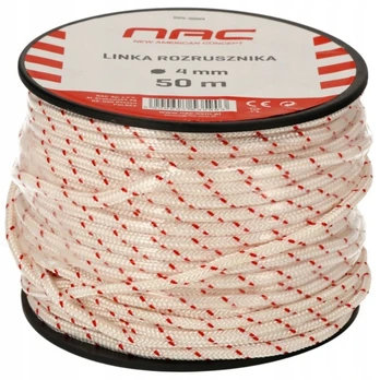 NAC starterio virvė 4 mm × 50 m