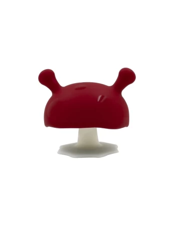 MOMBELLA kramtukas MUSHROOM, raudonas, 3mėn+, 8126