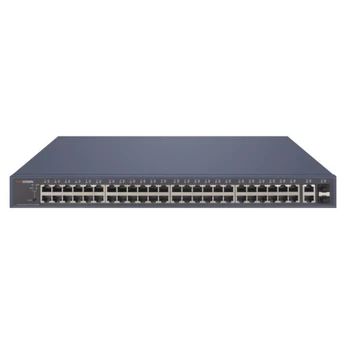 52 prievadų, 48 PoE prievadų komutatorius Hikvision DS-3E1552P-SI