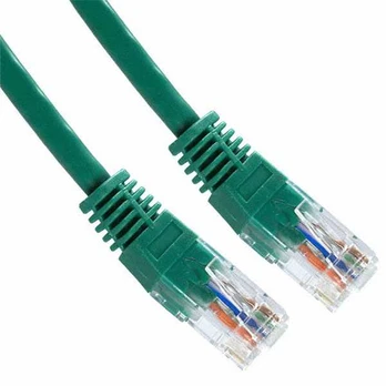 Ostatní PATCH CABLE Patch cable UTP CAT6 0,5m žalias