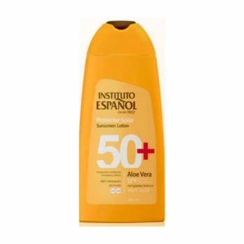 "Instituto Español" apsauginis losjonas nuo saulės "Aloe Vera" Spf50 300ml