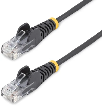 StarTech 10 m juodo plono CAT6 kabelio