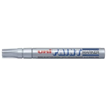 Aliejinis markeris Uni PX-20, sidabrinė spalva