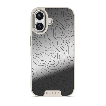Wild Terrain - Minimalist iPhone 17 Case, Elite Mirror Light (MagSafe) / Silver