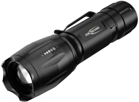 Ansmann Action 400 UV, UV prožektorius, Juodas, Aliuminio, -20 - 25 °C, LED, 1 lamp(s)
