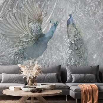 Fototapetas Artgeist Peacocks Dancing, 400 cm x 280 cm