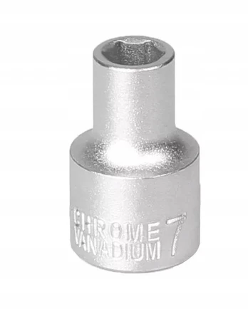 Lizdinis raktas 3/8" 6-kampis 7 mm