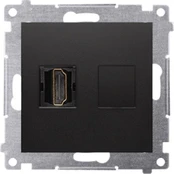 Kontakt Simon HDMI SINGLE SOCKET DGHDMI.01/49-SIMON54 kaina
