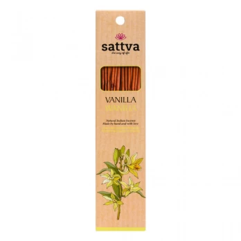 Smilkalų lazdelės Vanilla, Sattva Ayurveda, 15 vnt.