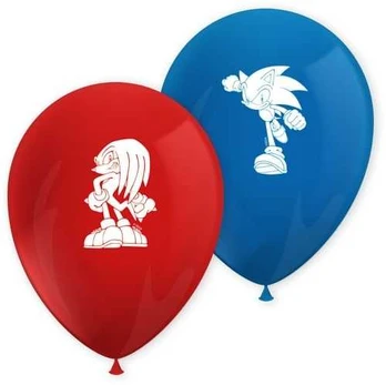 Globos Europe Bv Sonic Speed balloner, 8 stk