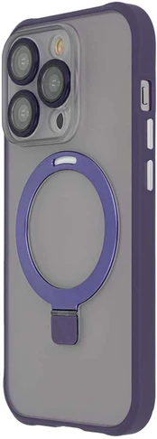 Dėklas Telforceone Ring Secure Mag Case for iPhone 12 6,1' violetinė