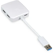 Raspberry Pi USB 3 Hub – 4 prievadų USB šakotuvas kaina