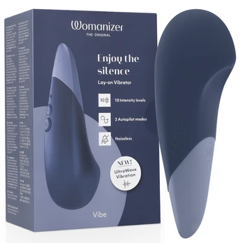 WOMANIZER - Tylaus UltraWave Mėlynas Vibratorius