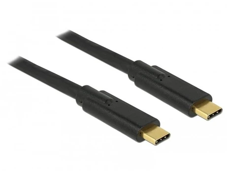 USB kabelis Delock USB-C - USB-C 4 m Juodas (83868)