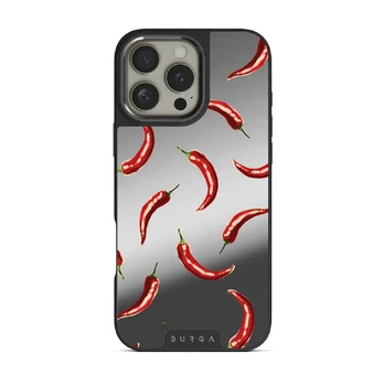 Hot Chilli - iPhone 16 Pro Max Case, Elite Mirror (MagSafe) / Gunmetal