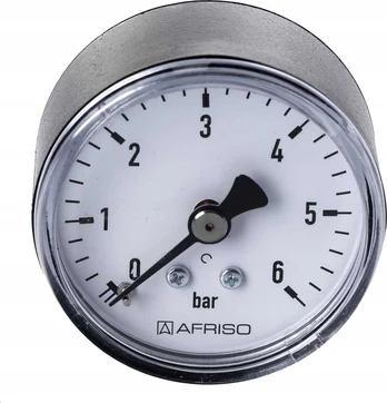 Afriso Šildymo manometras RF50 0-6bar 1/4 AXA
